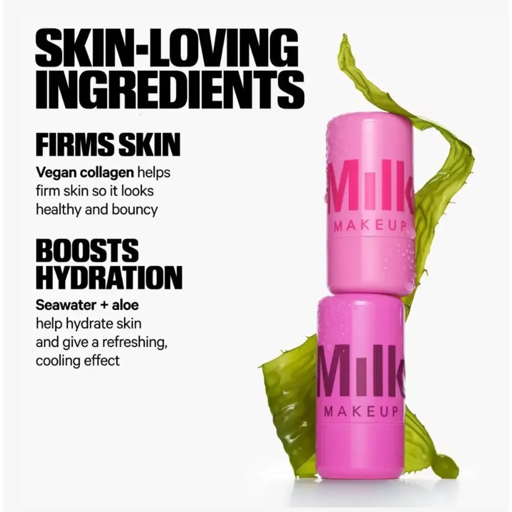 Milk Makeup Cooling Water Jelly Tint Lip + Cheek Blush Stain | Burst